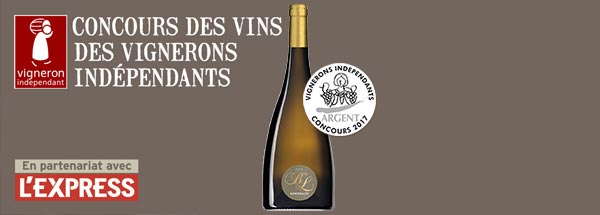 Médaille d’argent – Vignerons indépendants 2017