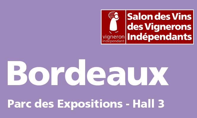 Salon des vignerons indépendants de Bordeaux – Mars 2023